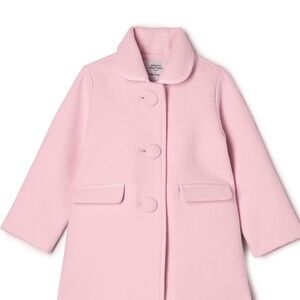 Light Pink Pea Coat for baby girl